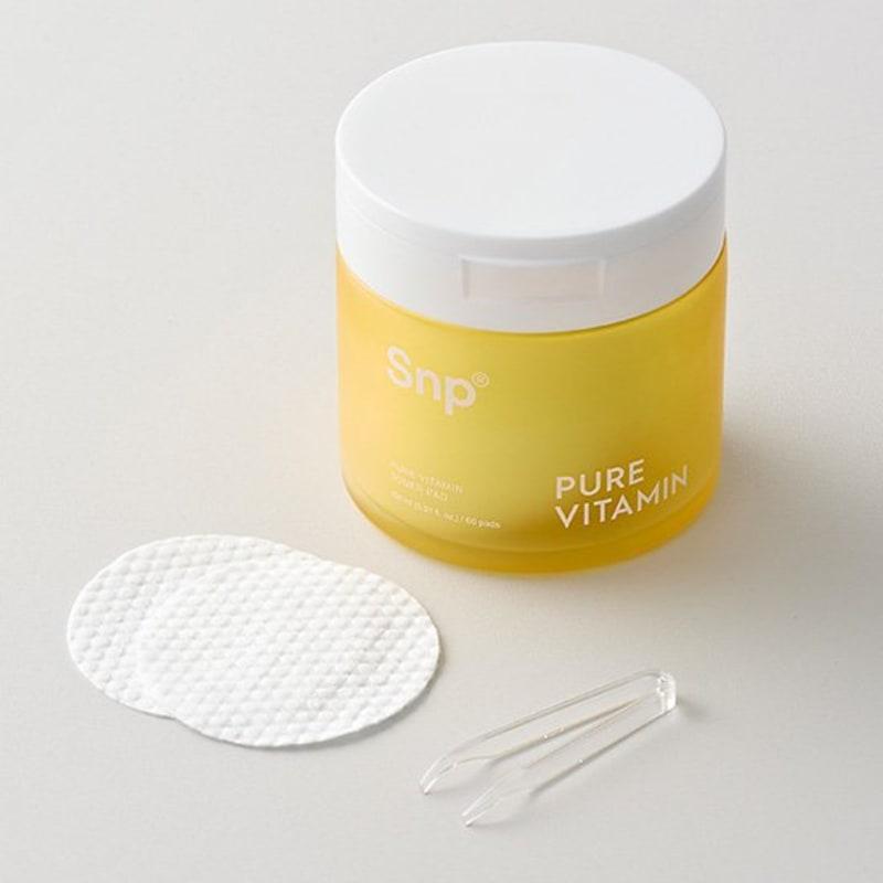 [SNP] Pure Vitamin Toner Pad 60 Sheets