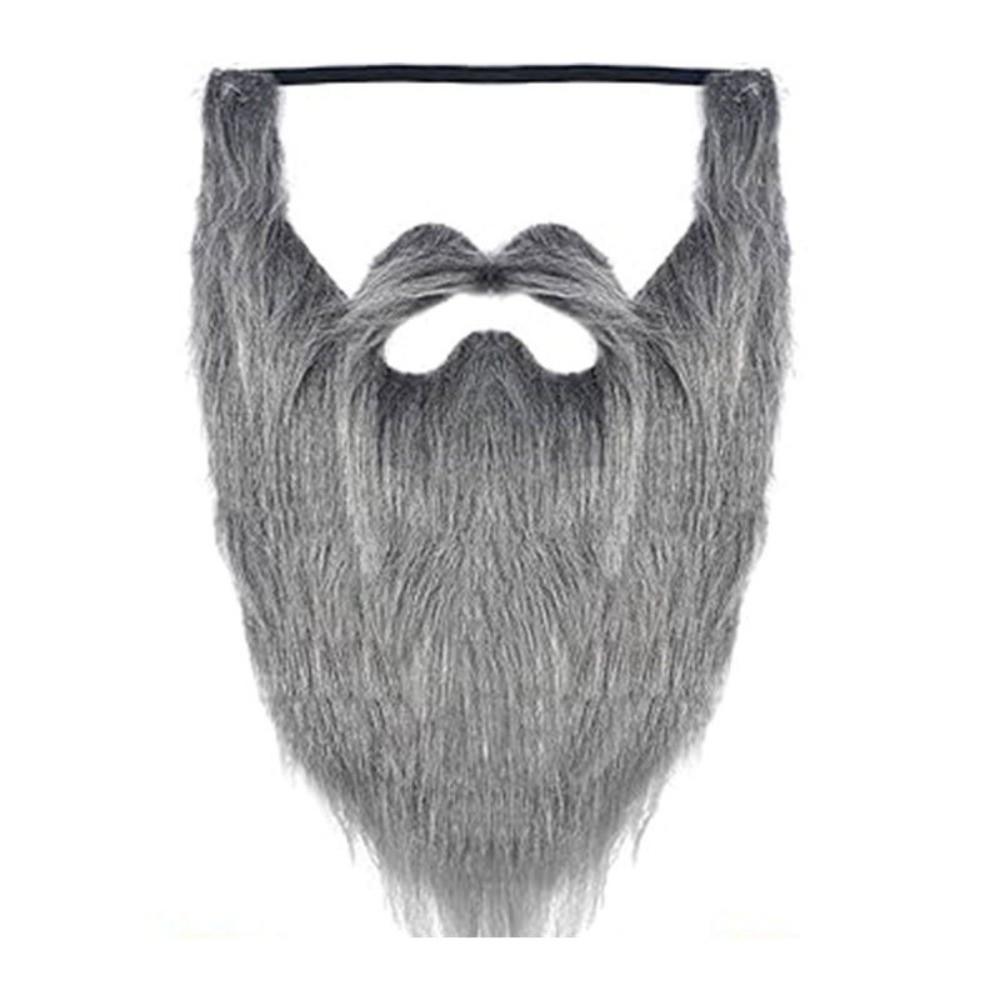 Fun Long Beard Props Natural Pirate Beard Mask Large Beard Realistic Fake Beard Dress-Up