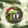 1pcs Christmas Pendant Creative Kitchen Mixer Decoration Christmas Tree Hanging Ornaments Funny Cartoon Family Home Decoration