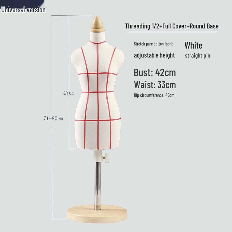 Mini Female Draping Mannequin for Student Tailoring