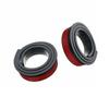 2 Pcs 1.5m Universal Rubber Car Wheel Arch Protection Anti Collision Strips Moldings Mudguard Trim