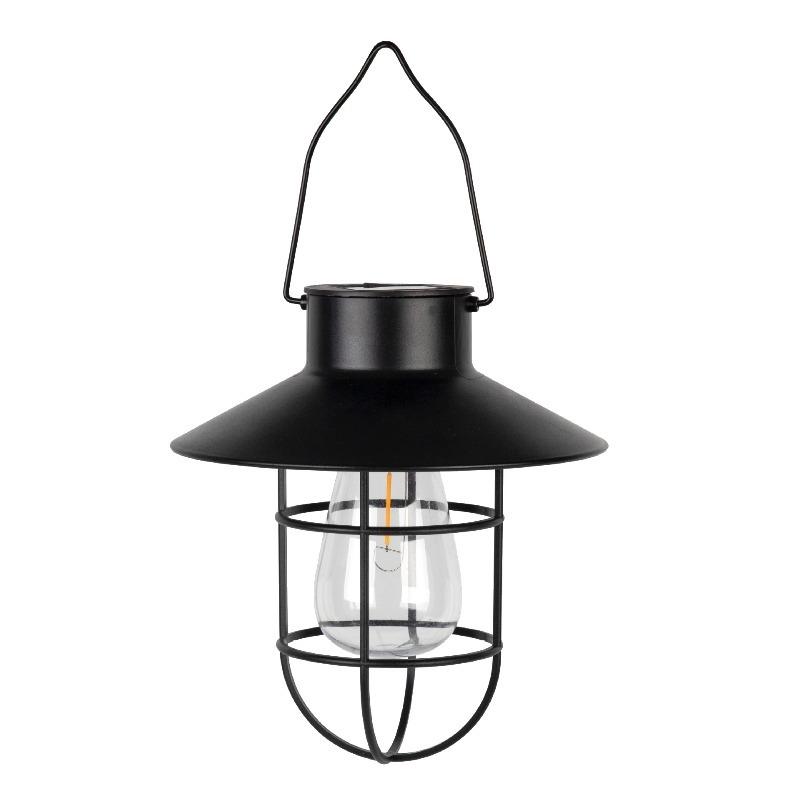 Solar Lantern Lamp Outdoor Waterproof Hanging Lamp Portable Vintage Solar Lights For Garden Yard Patio Xmas Party Decor Lighting