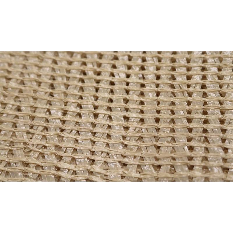 Beige Sunshade Net Edging Perforated Sunshade Sail Courtyard Balcony Outdoor Shading Sunscreen Net Thickened Heat Insulation Net