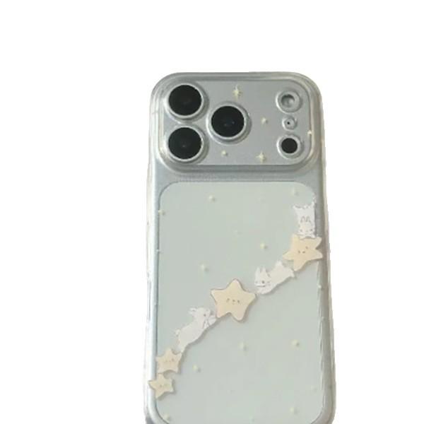 Space Shell Little Rabbit Star - Cartoon Case for Apple Pro Max Series
