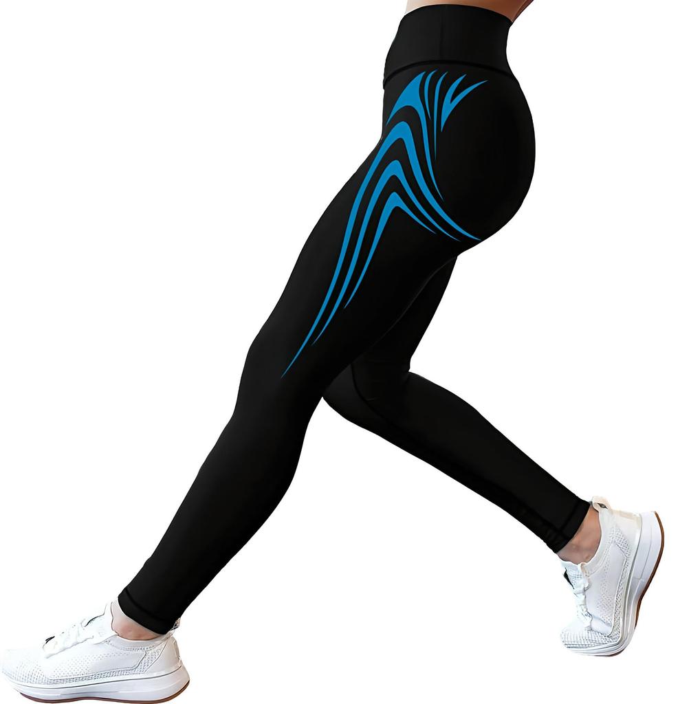 European & American High-Waist Yoga Crop Pants: Women's Tight Fit for Running & Fitness