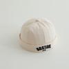 New Letter Baby Brimless Hat Autumn Summer Baby Boys Girls Dome Melon Cap Toddler Kids Landlord Hats Beanies 50cm