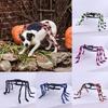 Halloween Spider Dog Costume With Fabric Material Pet Dress Up Accessory Party