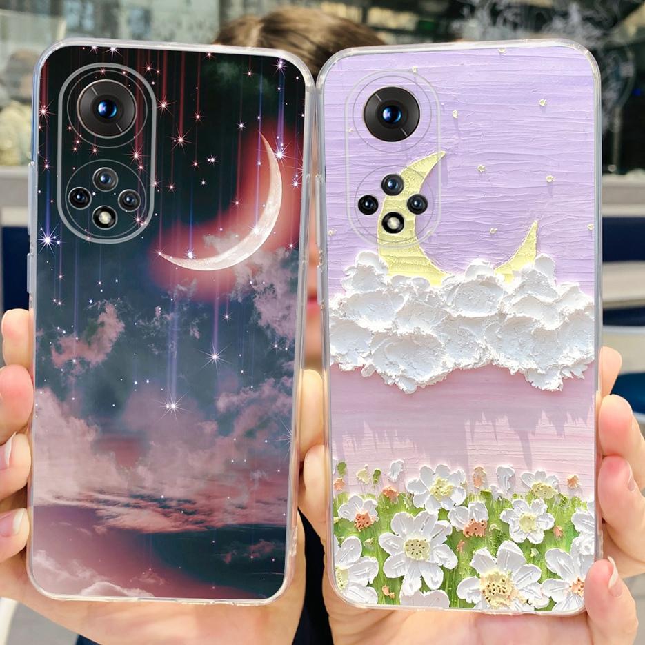 For Huawei Honor 50 Case NTH-AN00 New Fashion Painted Cover Soft Silicone Phone Case For Honor 50 Lite Honor50 Pro Fundas Bumper