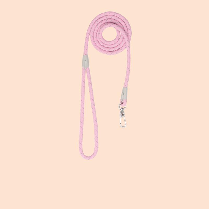 150cm Dog Leash Skin-friendly Nylon Macaron Color Pet Leash Japanese Small & Medium-sized Dog Corgi Teddy Pet Dog Leash Training