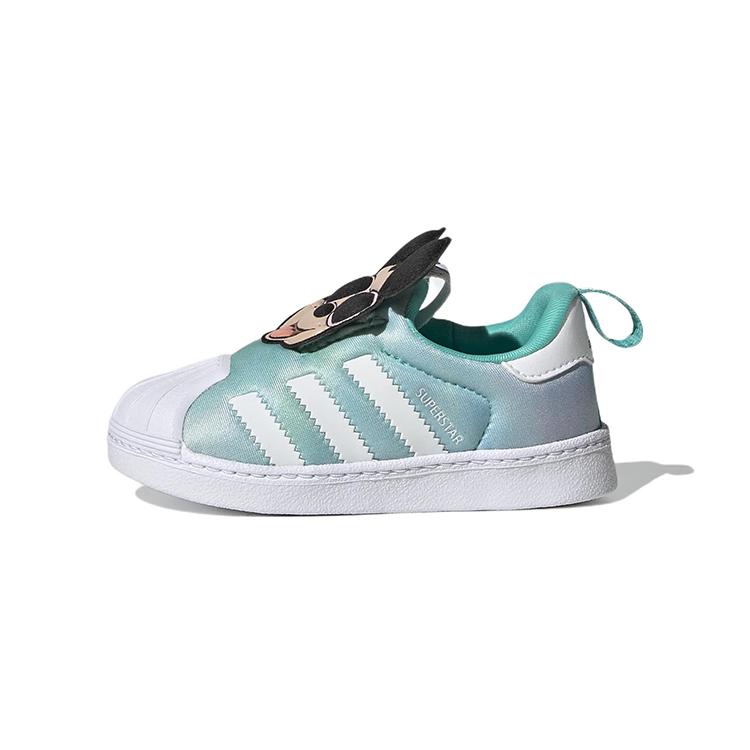 Disney x Adidas Originals SUPERSTAR 360 Low top Toddler Shoes Light Blue Infant And Toddler GY9151 25