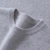 2025 A/W Men's Thick Cashmere Crew Neck Sweater for Business Casual Wear