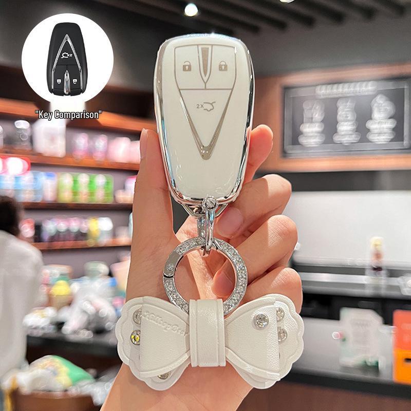 Compatible Changan Key Cover for CS75 Plus, Yidong, CS35, CS55, X5, and Oushang X7