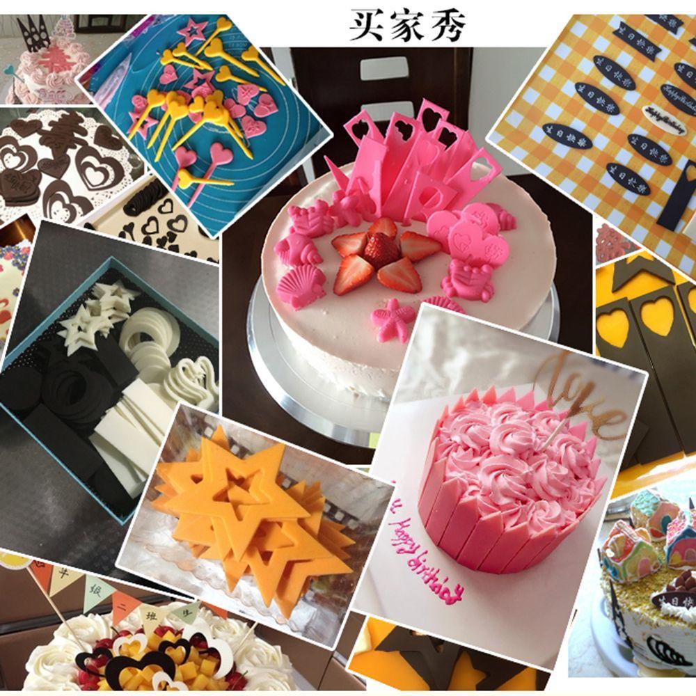 3D Silicone Chocolate Mold Candy Sugar Star Cake Decoration Baking Mould Kitchen