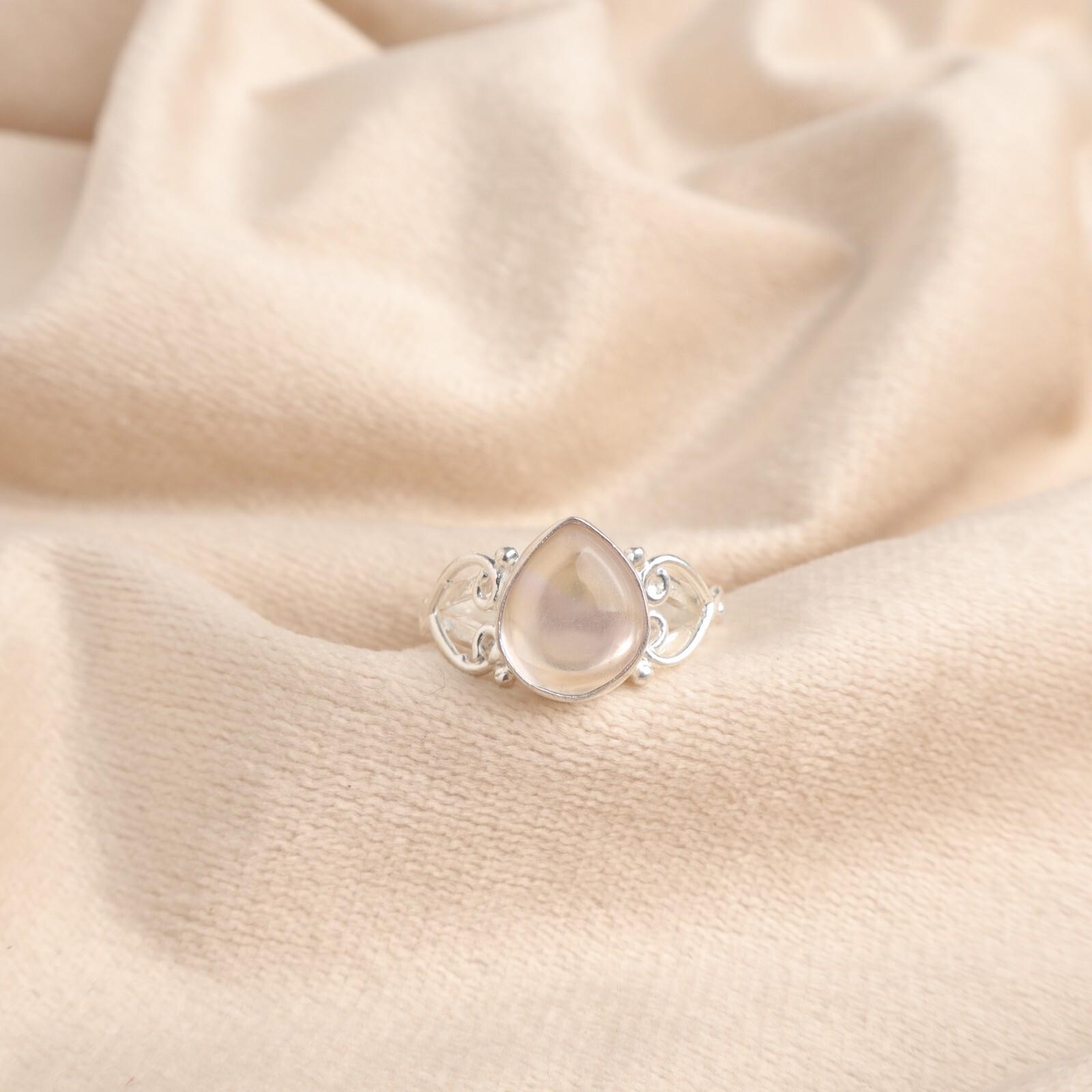 

Натуральный Аметрин Драгоценный Камень 925 Стерлинговое Серебро Ювелирные Изделия Ручной Работы Кольцо Грушевидной Формы RR-46-21 13