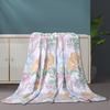 FUANNA Lightweight Floral Seven-Hole Antibacterial Summer Quilt