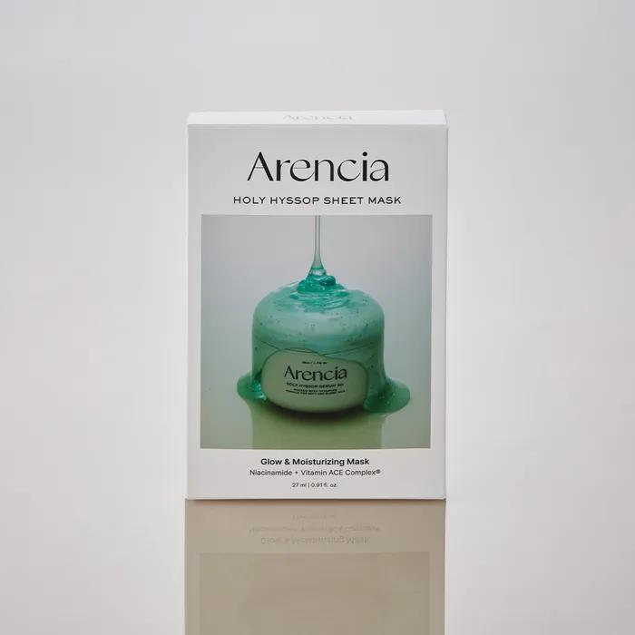 

Arencia Holly Hyssop Mask Pack (5 sheets)