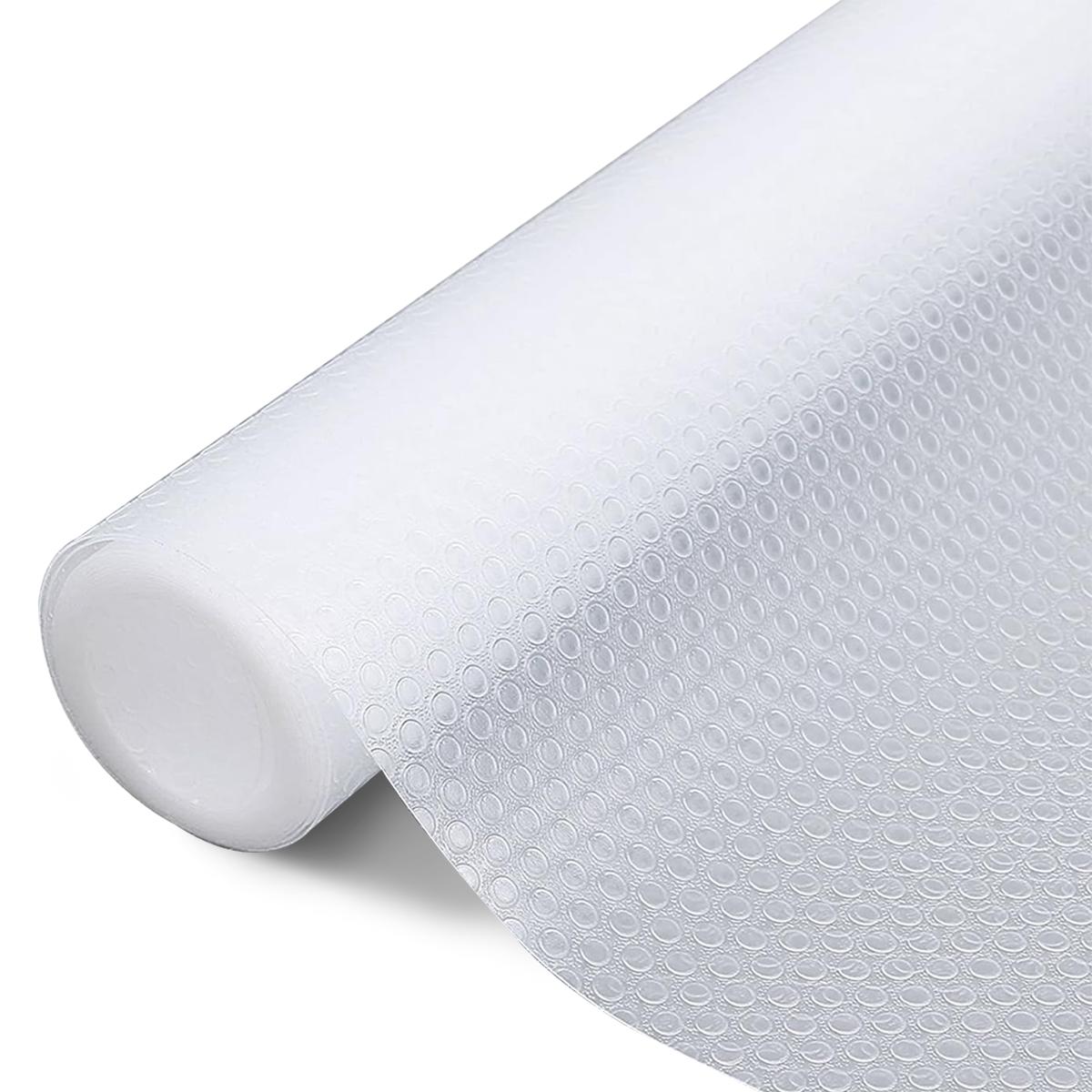 

Подкладка для полок Leeseph, многоразовый коврик для ящиков, неклейкая защита для шкафов, нескользящие моющиеся водонепроницаемые масляные защитные коврики 60x500 cm