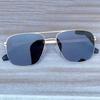 Non-polarized Oversized Thin FULL Frame No Screw Ultralight Men Suneyewear Fashion Polygon Eyeglasses