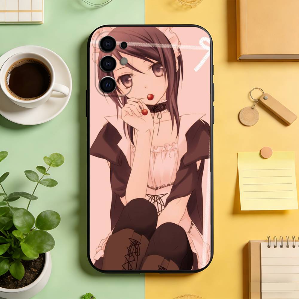 

Maid Sama Misaki Ayuzawa Phone Case For Samsung S25,S24,S21,S22,S23,S30,Ultra,S20,Plus,Fe,Lite,Note,10,Black Cover Samsung S25Plus
