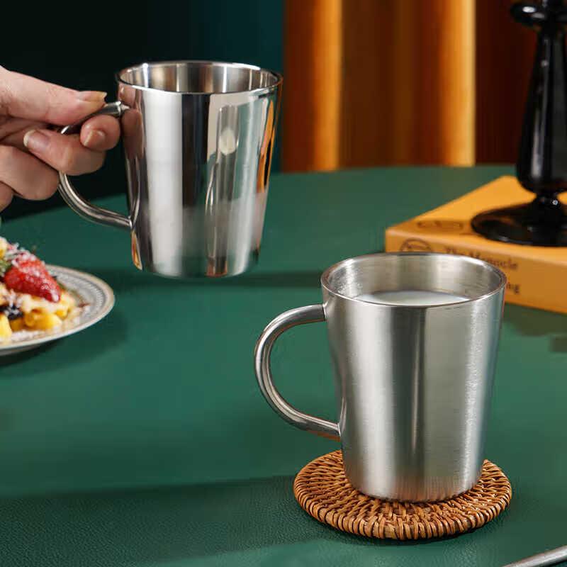 Handun Hammered Stainless Steel Insulated Mug