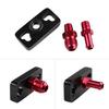 MUGE-1Pcs Car Aluminum Alloy Turbo Fuel Rail Delivery Regulator Adapter with Fittings for Honda /Mitsubishi /Toyota RS-FRG012