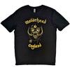 Motorhead England Klassisches Goldenes T-Shirt Schwarz Neues Unisex-T-Shirt