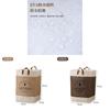 Collapsible Laundry Basket With Printed Fabric For Bathroom And Bedroom Storage