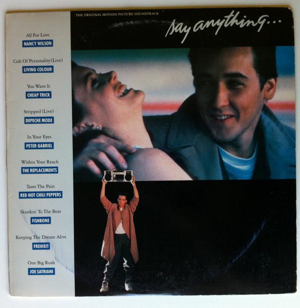 

LP Record VARIOUS Say Anything... The Original Moti SP45140 Epic 1989 Canada Soundtracks Musicals Used