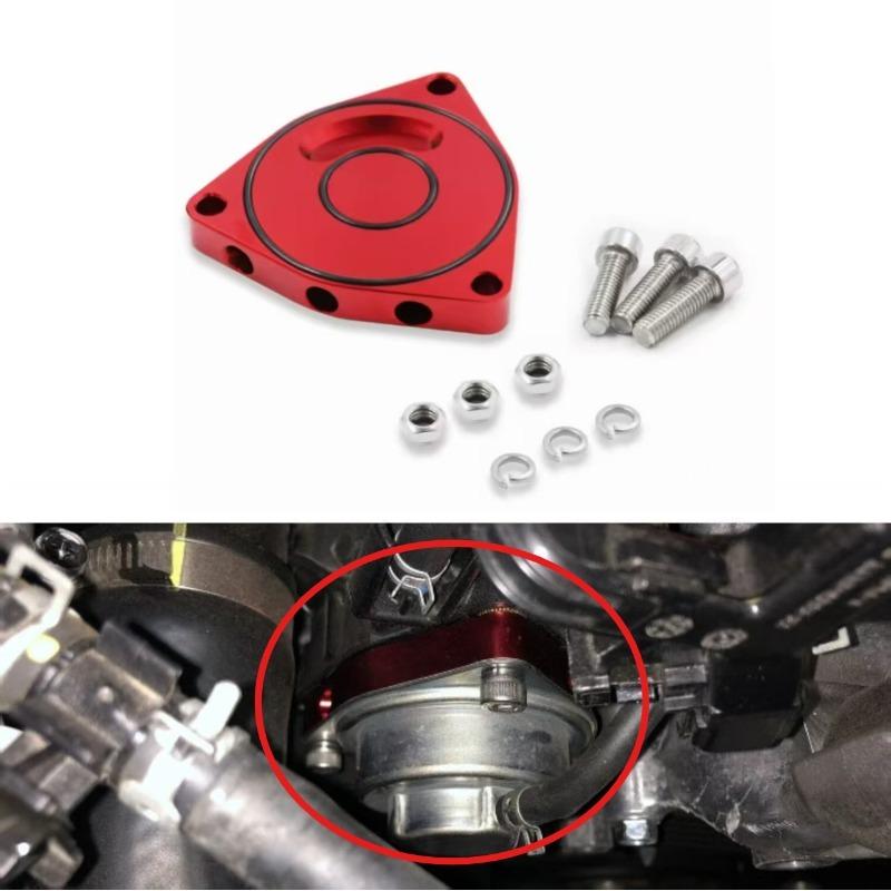Gasket For HONDA For Civic Turbo Blow Off Valve Plate Spacer For BOV 1 5T Coupe Aluminum Alloy Engine Parts Car Accessories