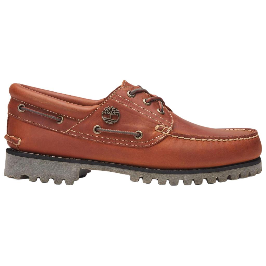Timberland 3-Eye Versatile Comfortable Boat Shoes Men Shoes Brown TB0A2PDQEJD