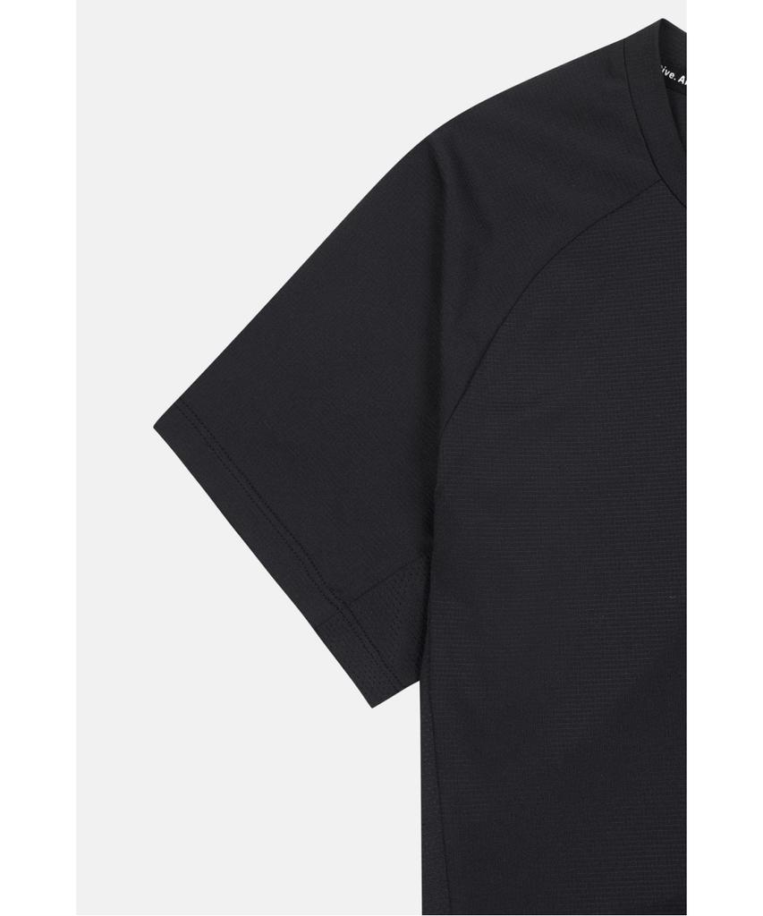 Koolongseupocheu [Trail] Women'S Round Neck Short Sleeve T-Shirt Tvtcx26736Blk