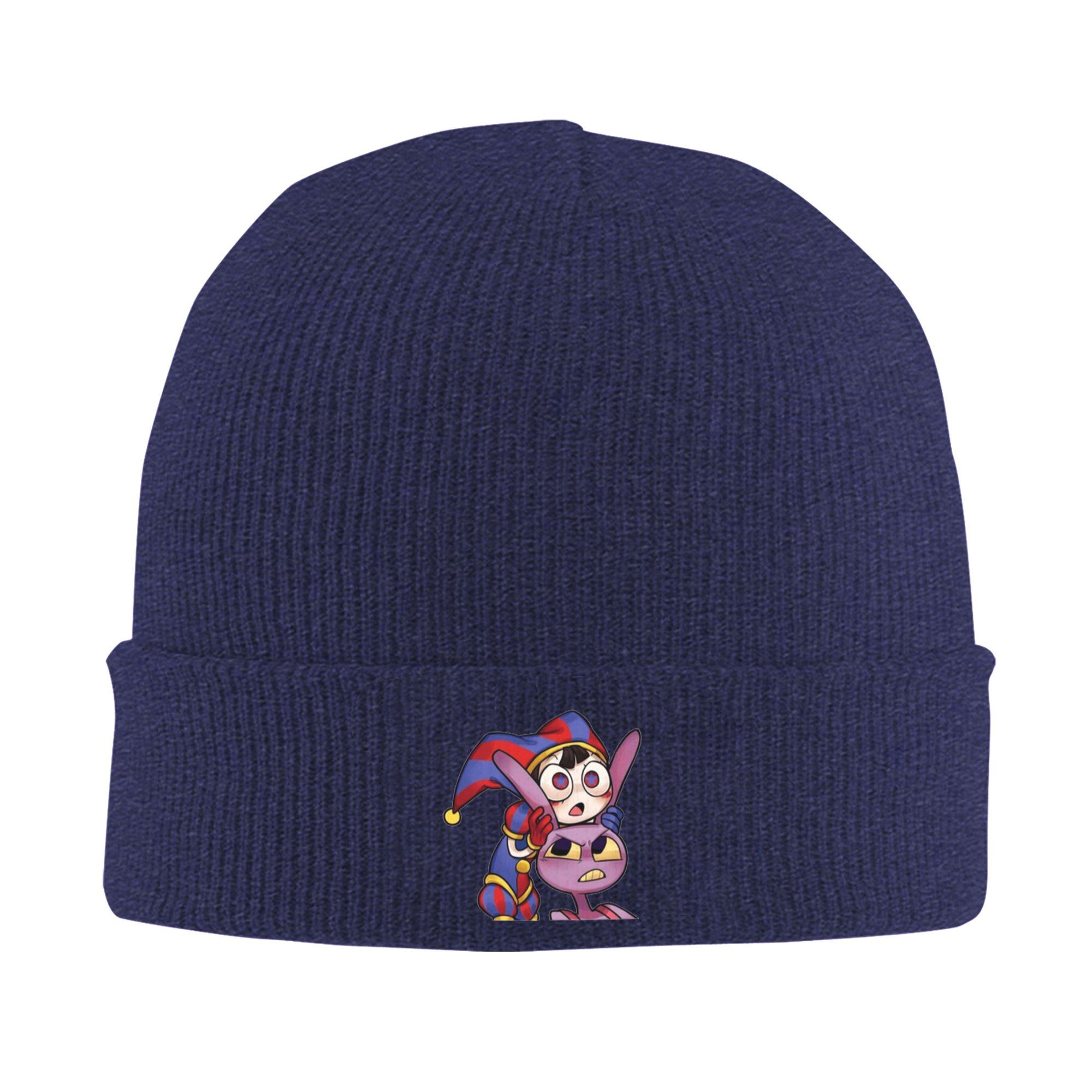 

Pomni Tadc Jax the amazing circus Winter Skullies Beanies Hat Warm Autumn Knitted Hats Bonnet Caps for Women Men One Size