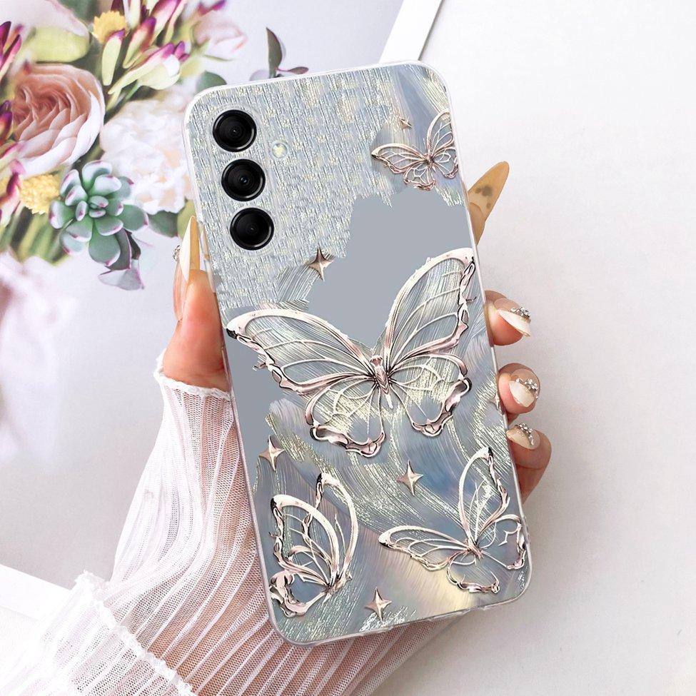 For Samsung M14 5G SM-M146B Casing For Samsung Galaxy M14 5G Case Luxury Fashion Butterfly Funny Cute Painted Cover