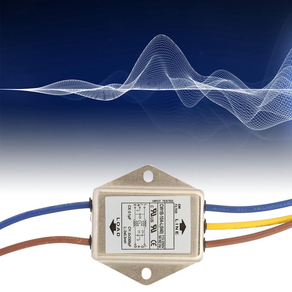 CW1B‑10A L(040)Single Phase Filter EMI Power Filter 125/250v