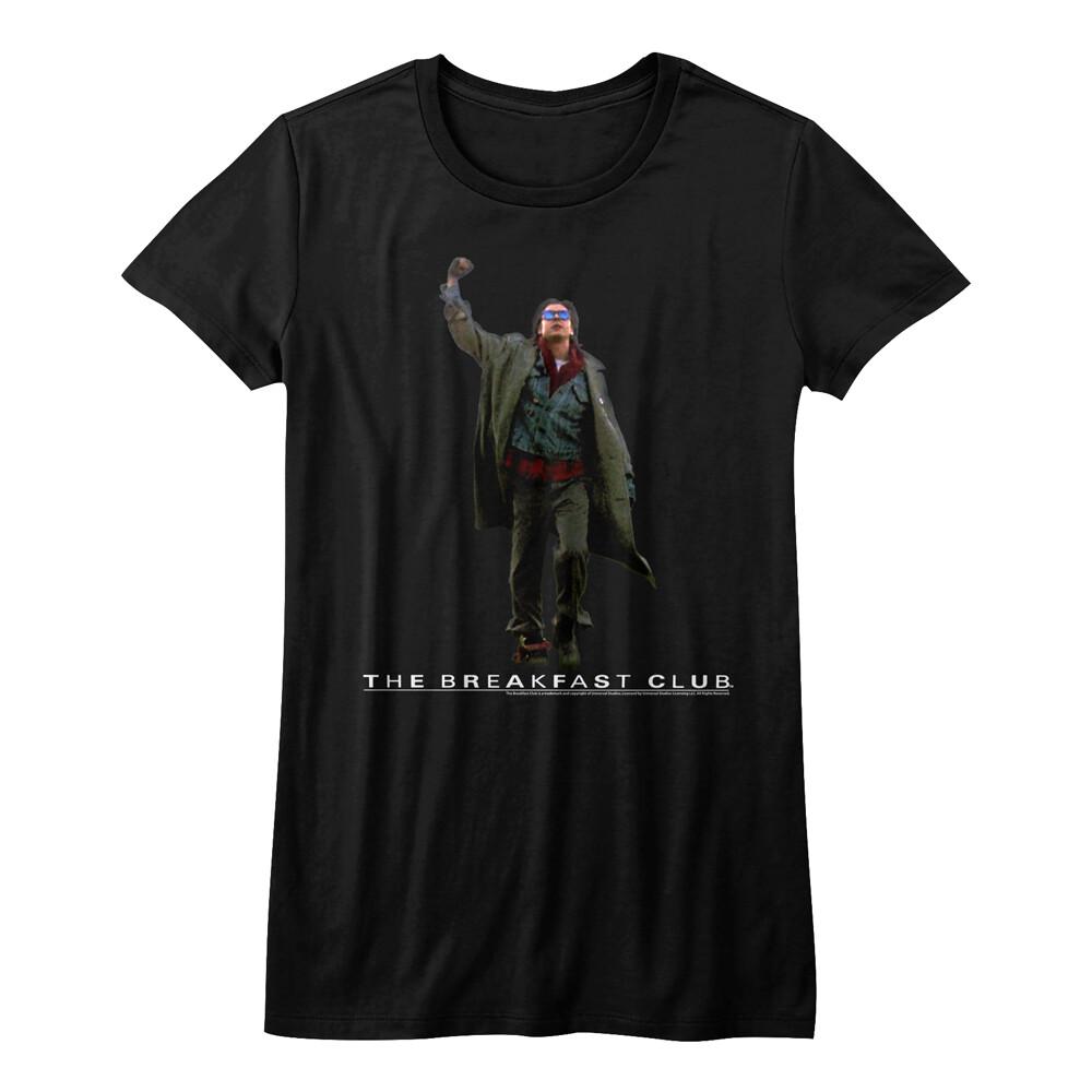 The Breakfast Club Judd Nelson Fist In Air Women s Fitted T Shirt Classic Movie Unisex T-Shirt XXXXL