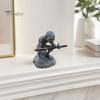 Home Office Organizer 3D Printed Gollum Pen Holder, Fan-Exclusive Collectible, Creative Desktop Decoration Decor with Stable Base, Personalized Stand
