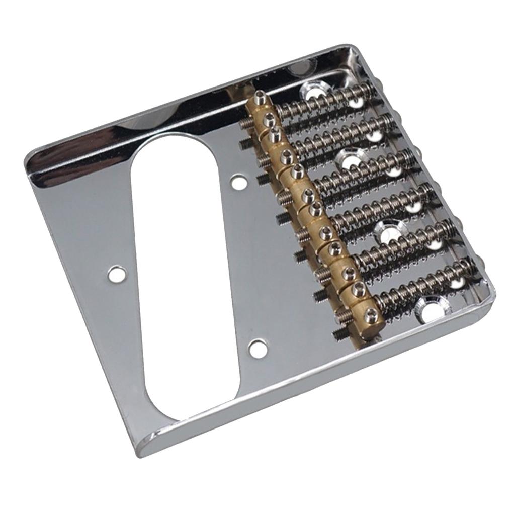 L Shaped Electric Guitar Bridge Saddle Fixing Guitar Bridge Guitar Bridge 6 Strings Electric Guitar Bridge Screws Set