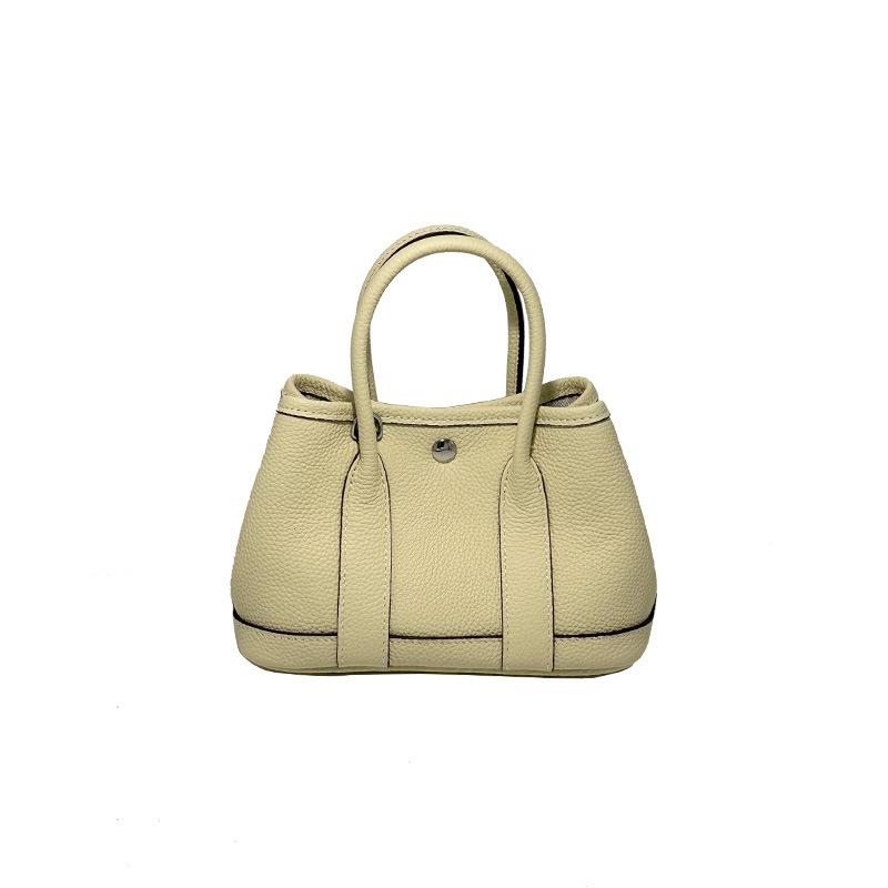 First layer cowhide garden bag going out fashionable commuter handbag shoulder bag women's bag