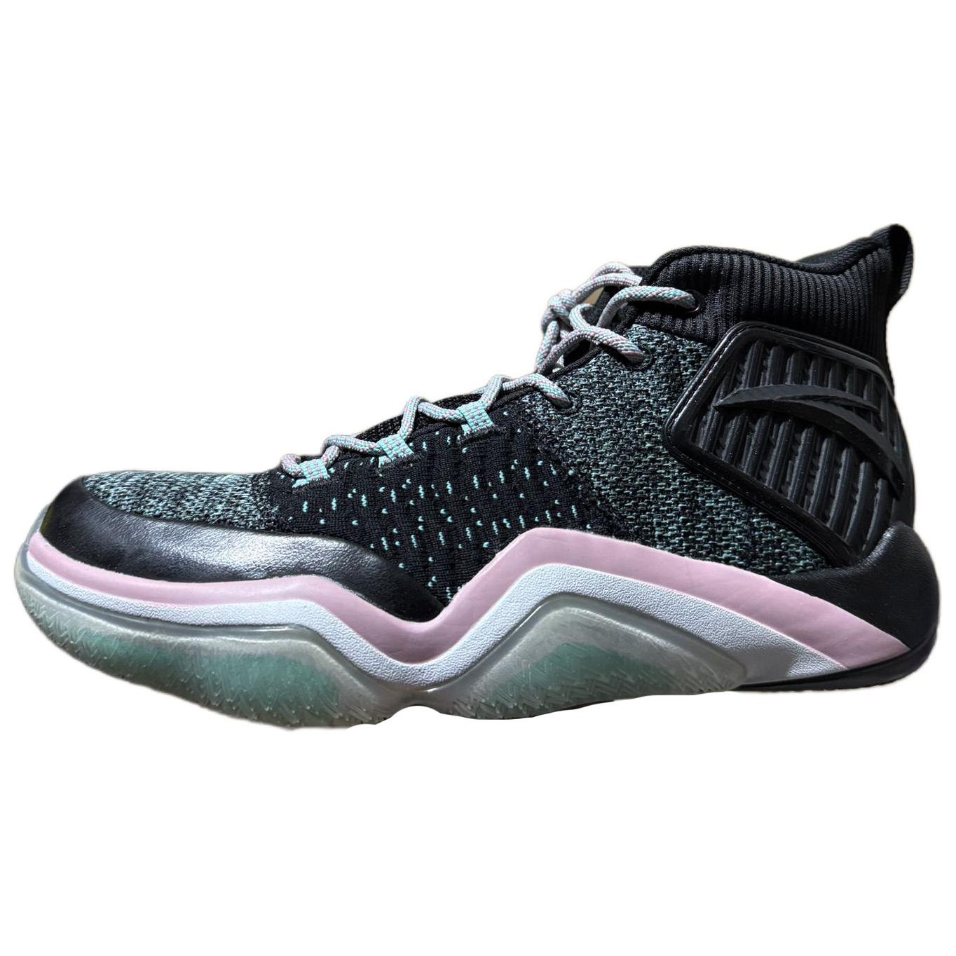 

New Anta UFO1.0 Slip-Resistant High-Top Basketball Shoes Men s Black Pink 11911609-1 41
