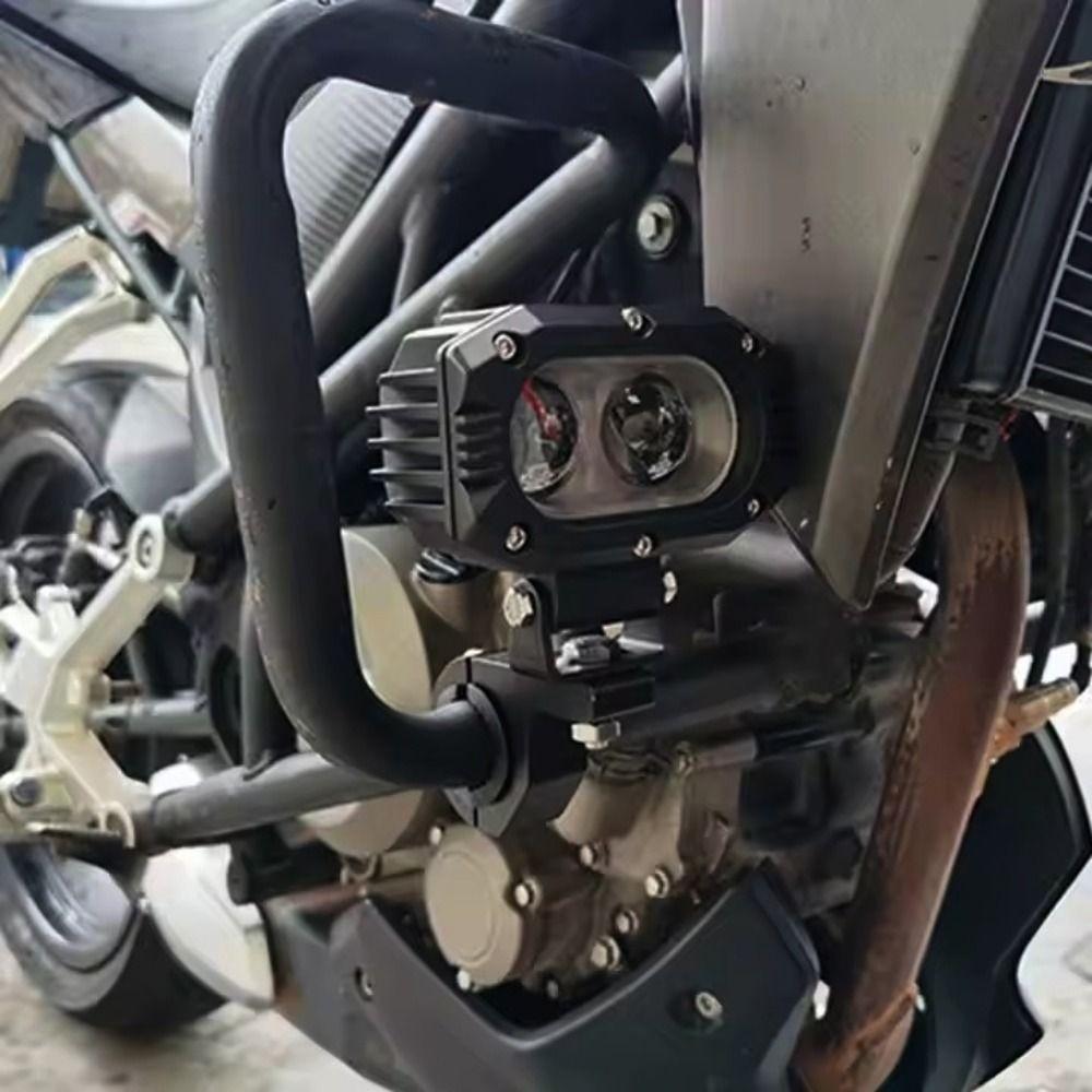 Black Car Motorcycle Headlight Clamps Motorcycle Modification Pipe Clamp For Truck Auto ATV