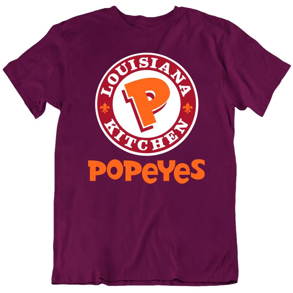 T-shirt con cibo Popeyes Chicken Restaurant