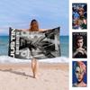 Asciugamano da Spiaggia Caldo Justin Singer Bieber per Bambini Asciugamano da Bagno Asciugamano da Piscina Regalo per le Vacanze Asciugamano da Picnic Regalo per Festa