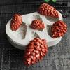 Silicon în formă de conă de pin DIY Fondant Tort Ciocolată Decorat Mucegai Instrument de coacere