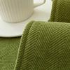 Simple Chenille Sofa Cushion, All-season Universal Anti-slip and Anti-run, Solid Color Leather Sofa Cover, Cover Cloth Towel