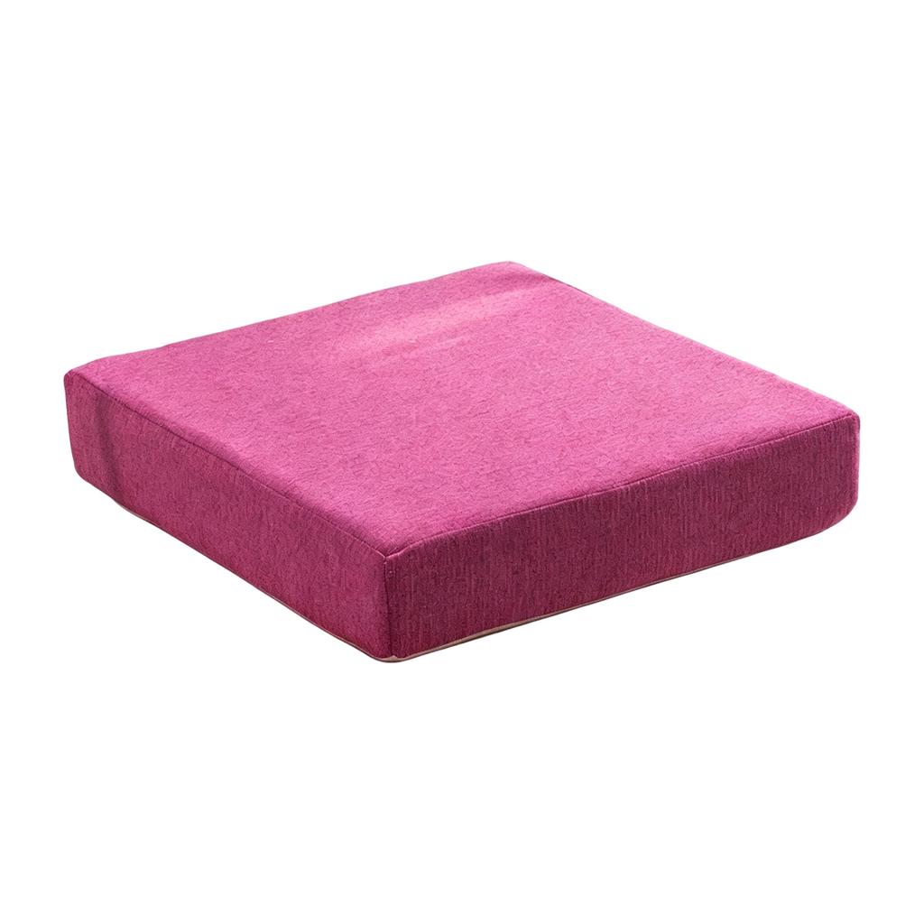 Linen Seat Cushion High Density Foam Padding Square 40x40x5cm Suitable for Solid Wood Sofa Chair Seat Replacement Cushion