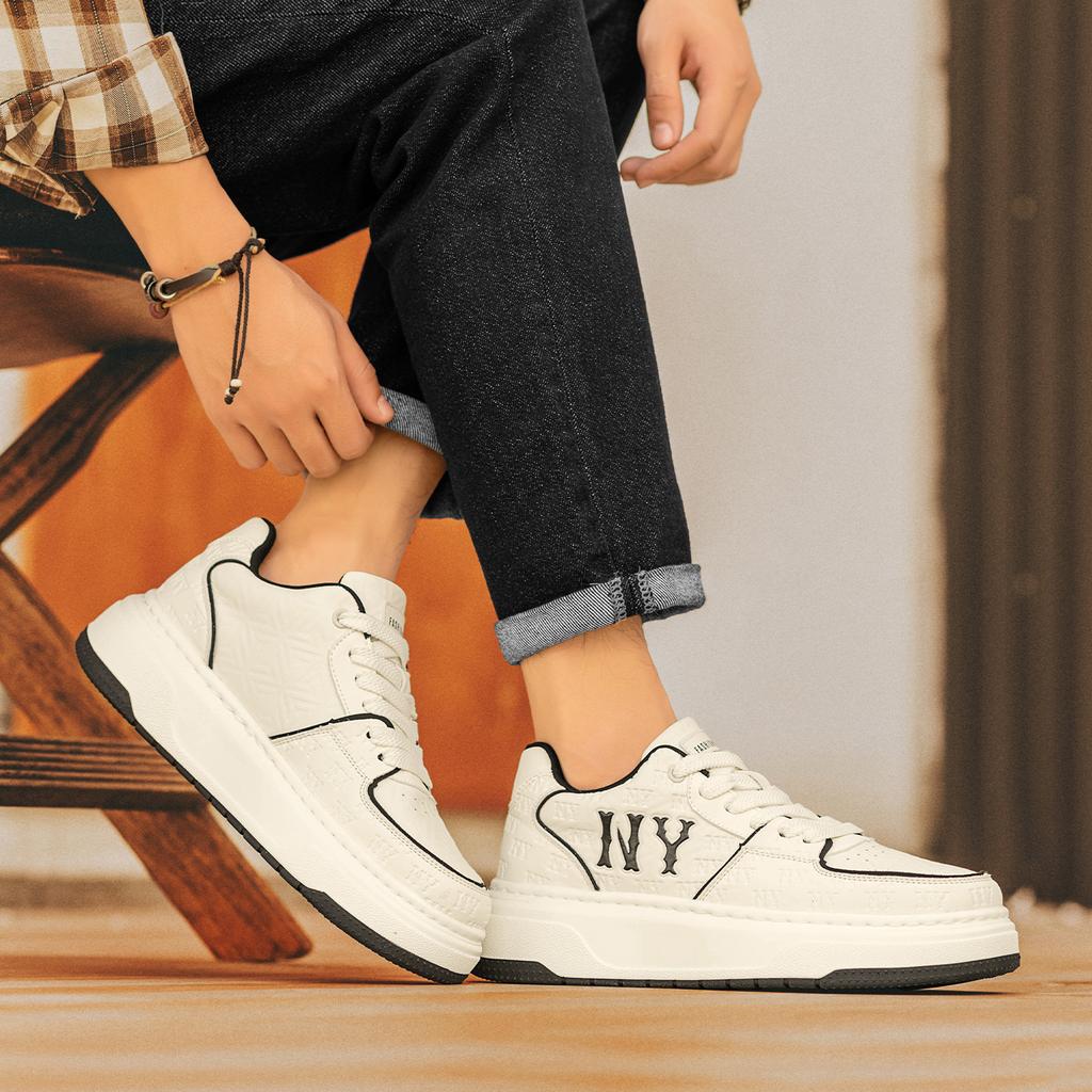 Neue Herbst-Leichtgewicht-Freizeit-Boardingschuhe mit weicher Sohle, Schuhe mit dicken Sohlen