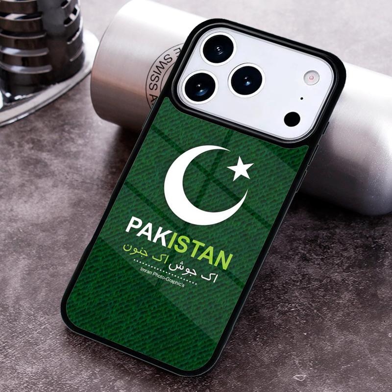 Pakistan Flag Soft Phone Case for iPhone 17 16 15 Pro Max Air 14 13 12 11 Plus Shockproof Capa Cover