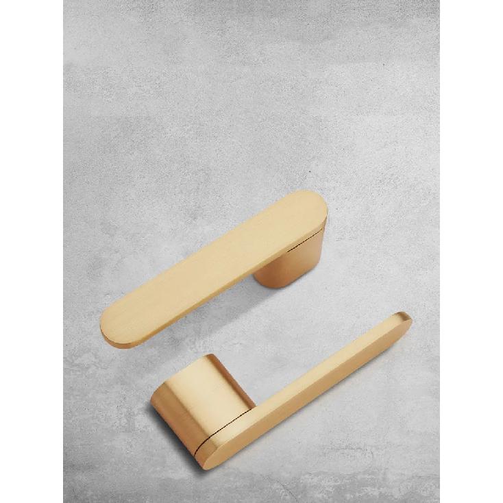 Bedroom Silent Magnetic Suction Door Lock Zinc Alloy Security Door Locks Indoor Wooden Door Handle Lockset Furniture Hardware