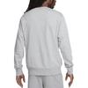 Nike Logo Embroidered Pattern Round Neck Knitted Sweatshirt Men Sweatshirt Dark-Gray FZ5203-063