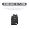 Funda de TPU con tapa para llave de coche, carcasa para VW Volkswagen Golf 7 MK7 Tiguan MK2, Seat Ateca Leon FR 2 Ibiza Skoda Octavia sin llave